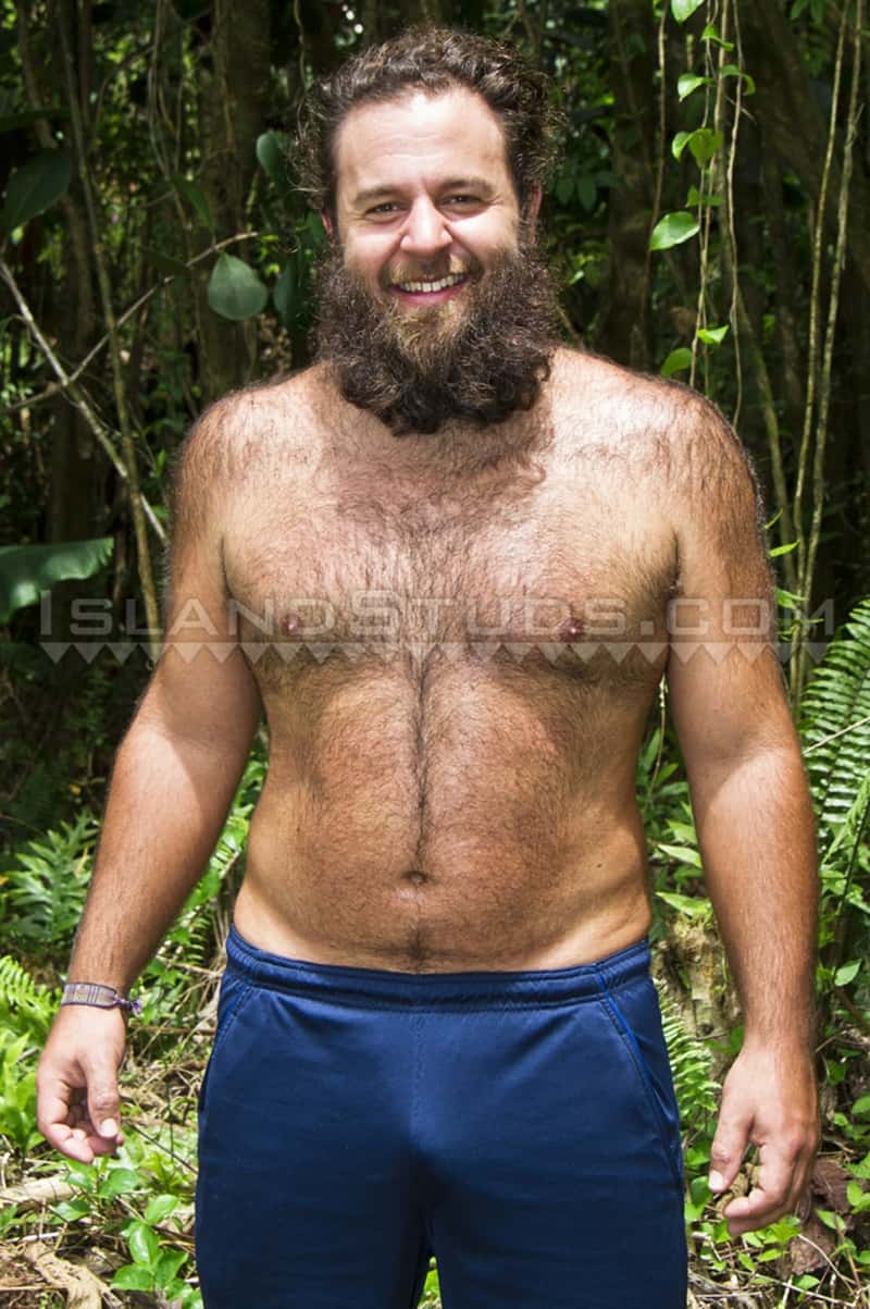 Big Brawn Star Male - Hairy bear Brawn is a super sexy 27 year old mango farmer who strips and  jerks his big uncut dick â€“ Gay Porno Video Blog