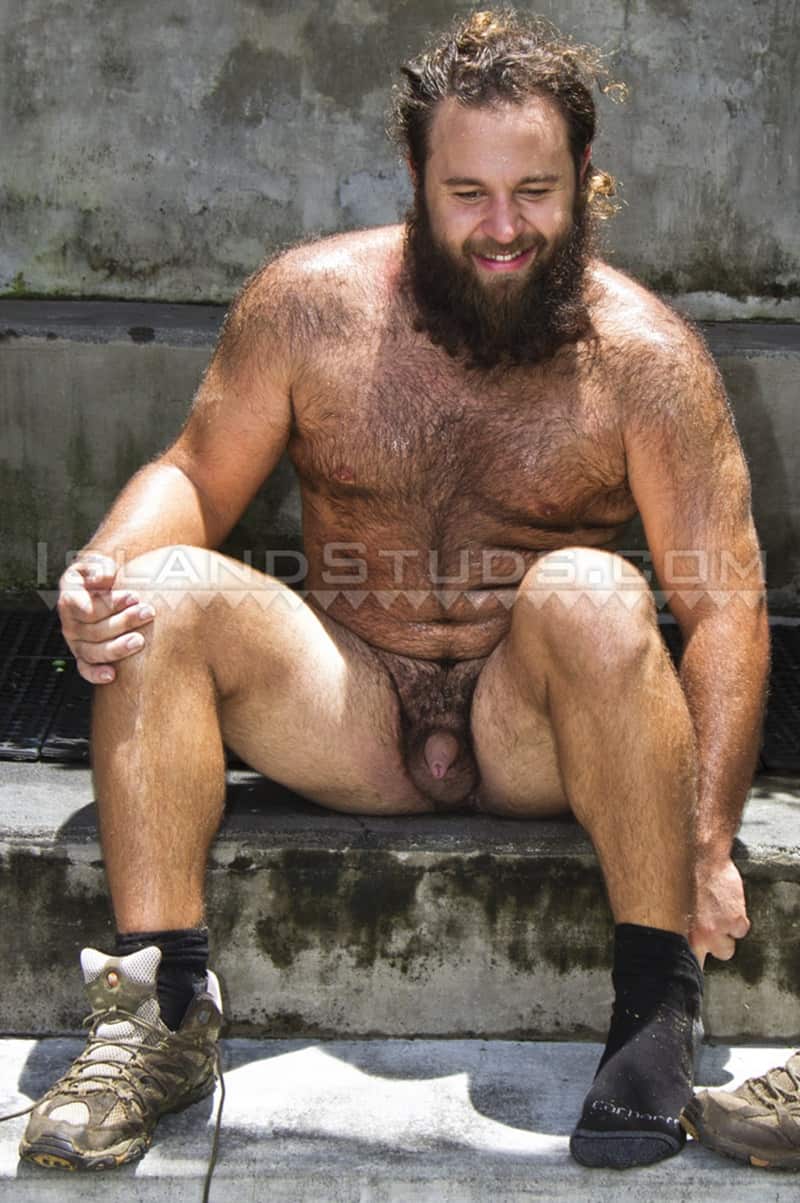 Big Brawn Porn Star Male - Hairy bear Brawn is a super sexy 27 year old mango farmer who strips and  jerks his big uncut dick â€“ Gay Porno Video Blog